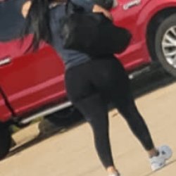 Sexy thick latina walking